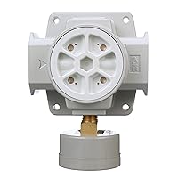 Vista 8 de PneumaticPlus Regulador de presión de aire comprimido con mango en T serie SAR (1" NPT)