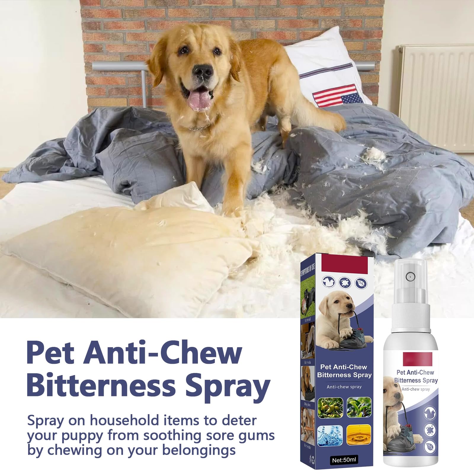 Qunkun Répulsif Chat Canapé, Répulsif Chat, Spray Anti Griffure Chat Chat Canapé, Spray Anti Griffure, Repulsif Chien Interieur, pour Canapé, Porte, Table, Meubles, Protège Votre Maison, 50ml