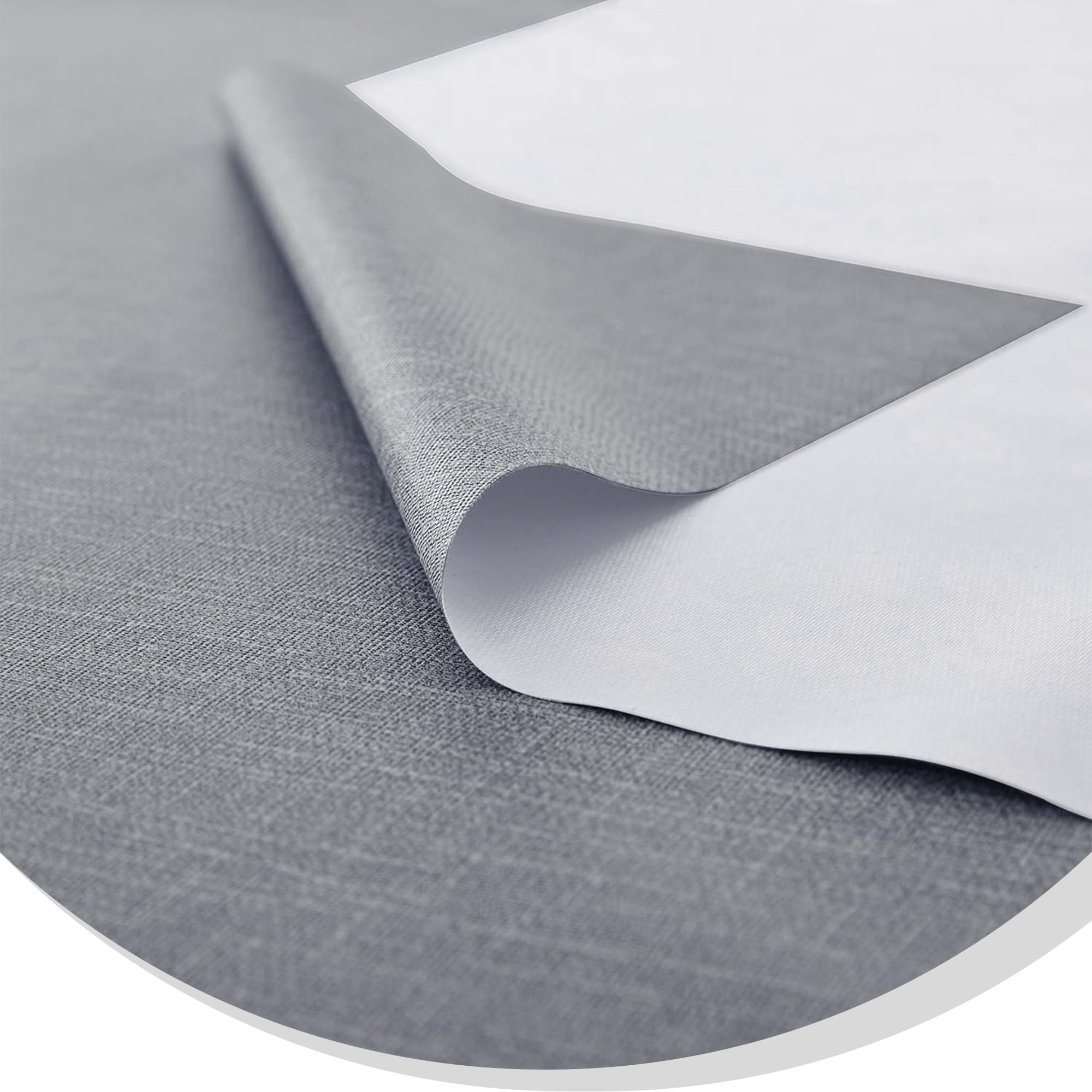 Hule Antimanchas 110 x 250 cm Repelente Al Agua, Antimanchas, Lavable Manteles Mesa Rectangular Resistente y Fácil de Limpiar para Banquetes para Todo El Año, Gris Claro