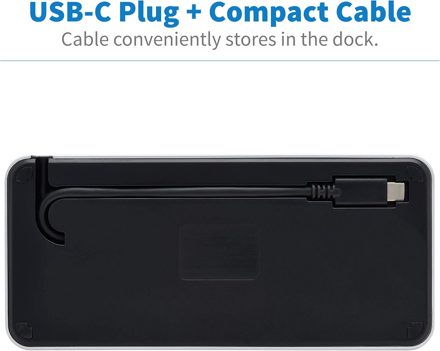 Tripp Lite USB-C Dock, 3 Monitor Display, USB Type C Hub Adds 4K HDMI, mDP, VGA, USB 3.2 Gen 1, USB-A, USB-C, GbE, 60W PD Charging, Black (U442-DOCK16-B)