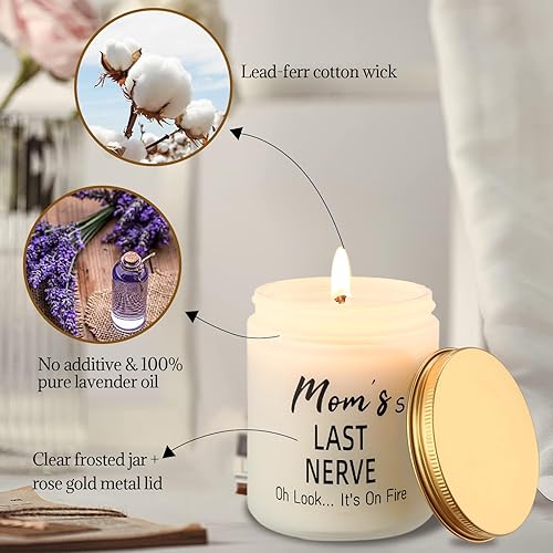 Miniatura 3 de Gifts for Mom- Mom Birthday Gifts, Funny Mothers Day Gifts from Daughters or Son, Unique Mom Birthday Gifts, Funny Present for Women, Lavender