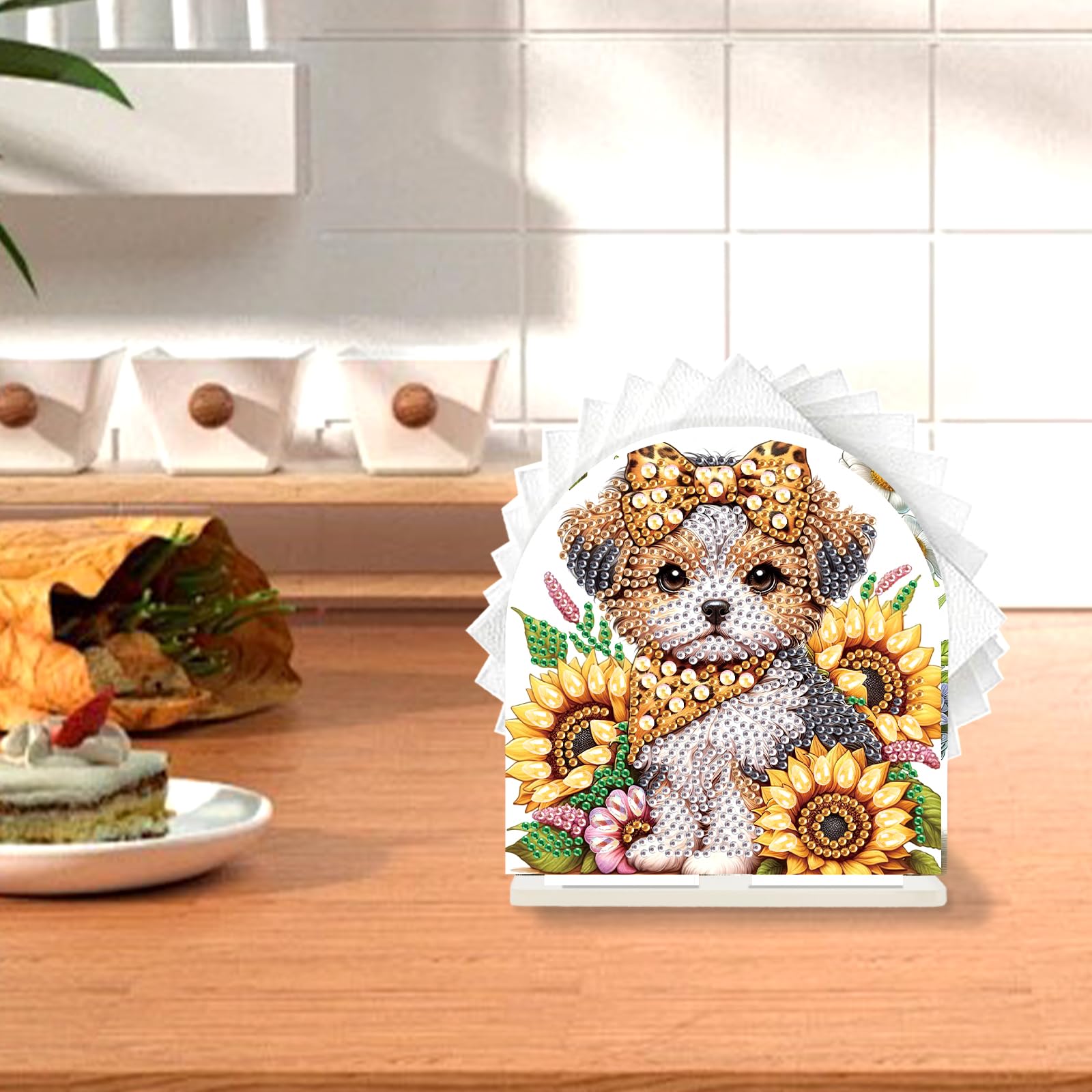 Servethouder 15 x 7 x 11 cm Zwart Loft | Tafelpresentatie