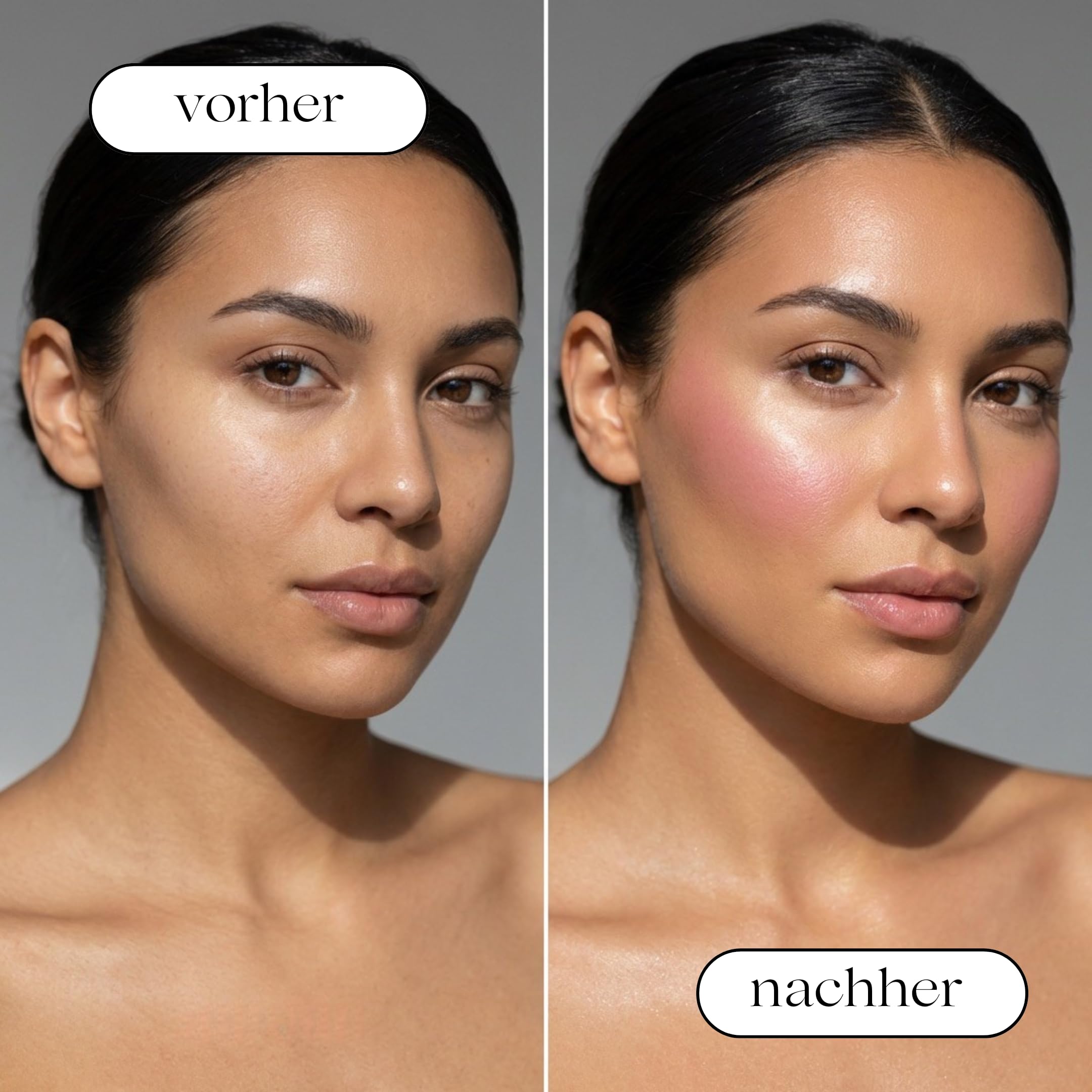 Dr. Dermaluci Lab Contouring Set Gesicht - Flüssiger Blush + Highlighter + Skin Perfector - Schminke Damen, Empfindliche Haut, Clean Make Up, Geschenkidee Frauen, Made in Italy