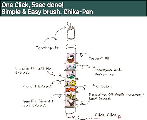 Miniatura 6 de HIBOS Cepillo de dientes para gatos pasta de dientes para cuidado dental kit todo en uno pasta de dientes para gatos en cepillo de dientes