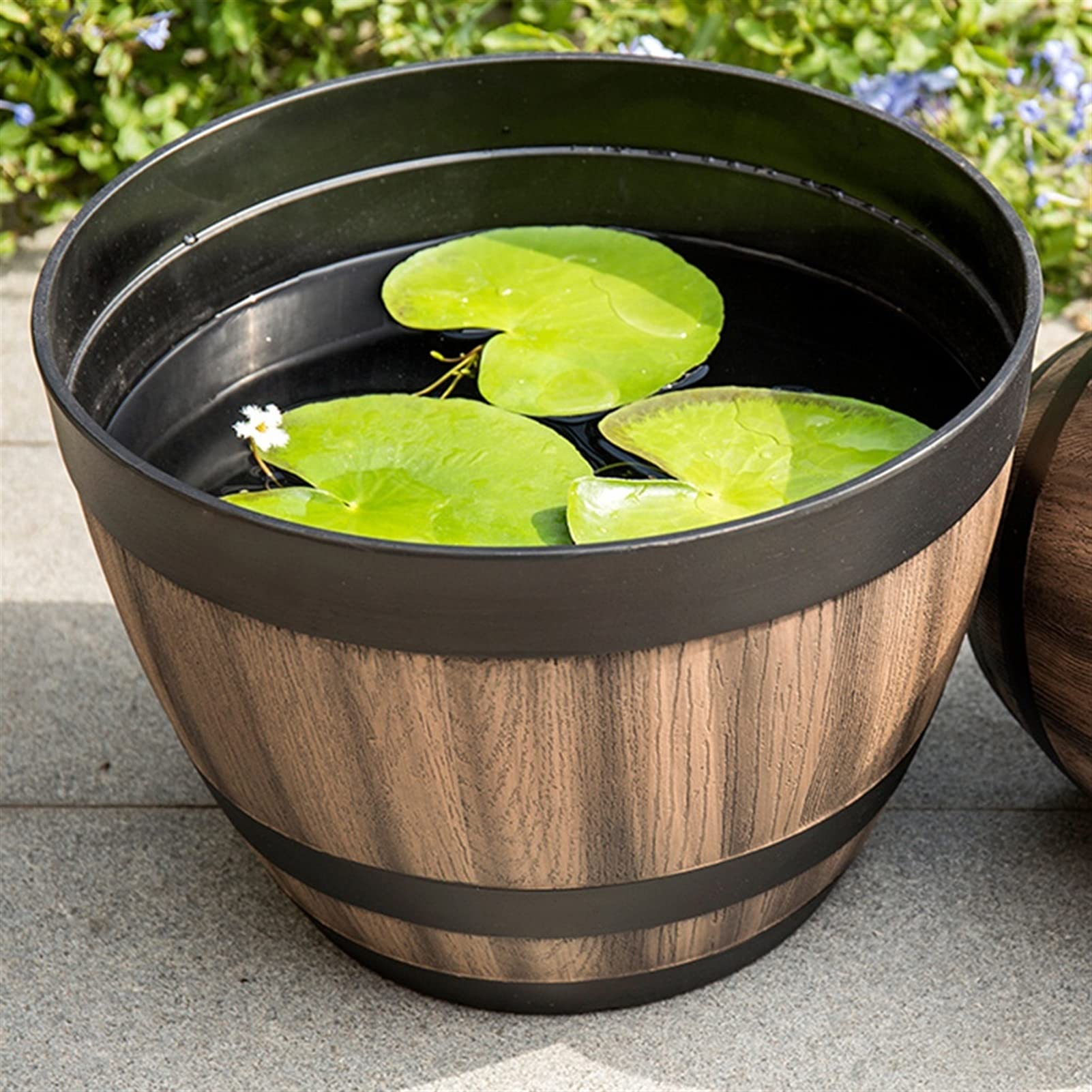 Plastic Barrel Planter Pot You Will Love It! Recycling Plastic Barrels