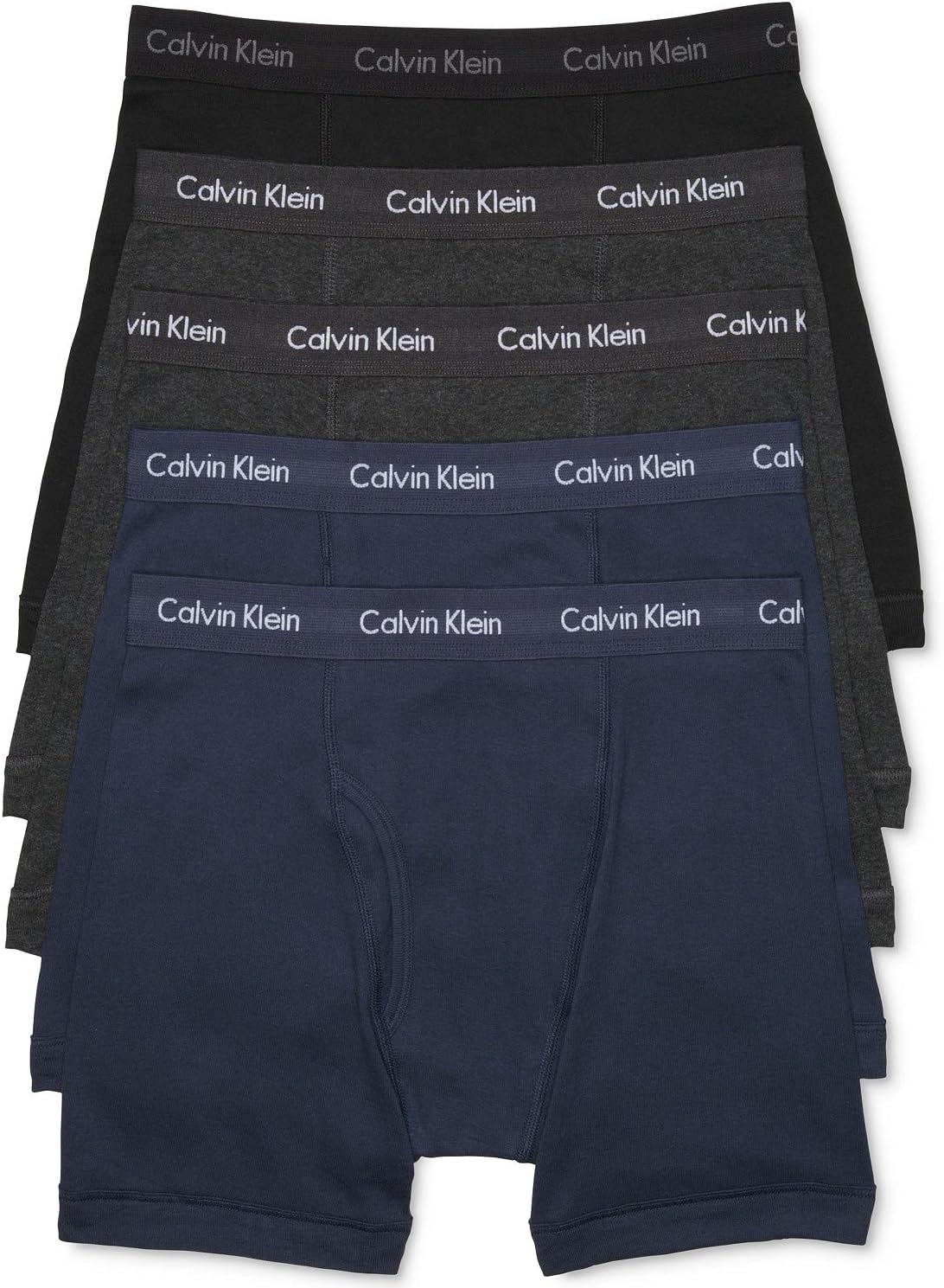 Calvin Klein Men's 5Pack Cotton Classic Boxer Briefs at Amazon Men’s