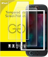 Vista 1 de JETech Protector de pantalla mate para Nintendo Switch 2 2025, película de vidrio templado antirreflejos 9H con herramienta de fácil instalación