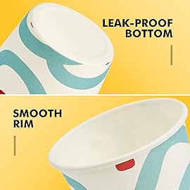 RACETOP [300 Pack] Paper Cups 3 oz, Bathroom Cups 3 oz, Disposable Bathroom Paper Cups, Small Mouthwash Cups, Ideal for Party, Travel