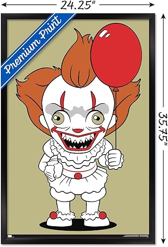 Vista 3 de Trends International Cartel de pared IT - Come Home Versión con marco negro