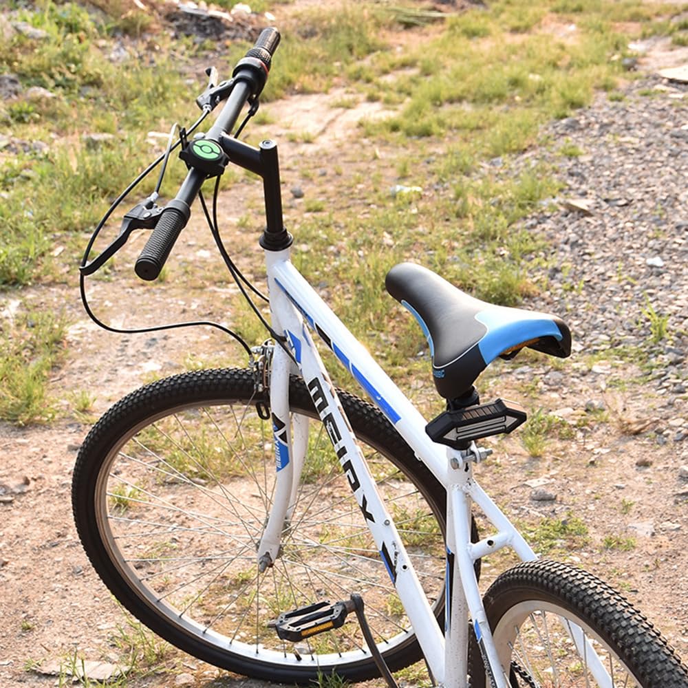 Feu arrière de vélo sans Fil à LED de 500 lumens avec télécommande, Clignotants et Fonction Frein intégrés. Rechargeable par USB.