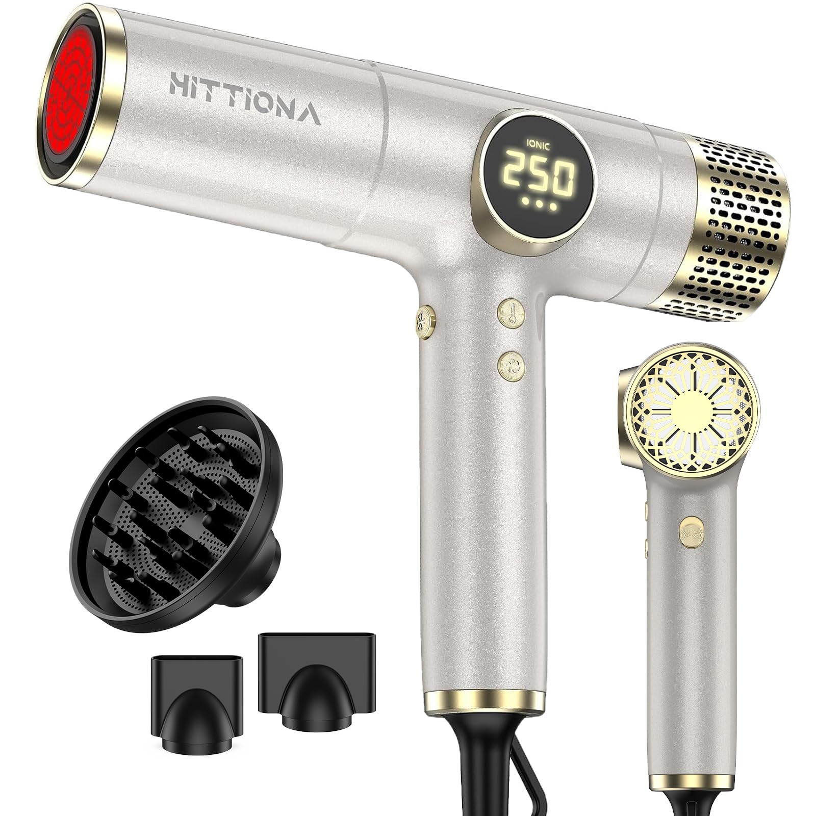 Amazon.com: Infrared Ionic Hair Dryer with Diffuser - 2000W Dual