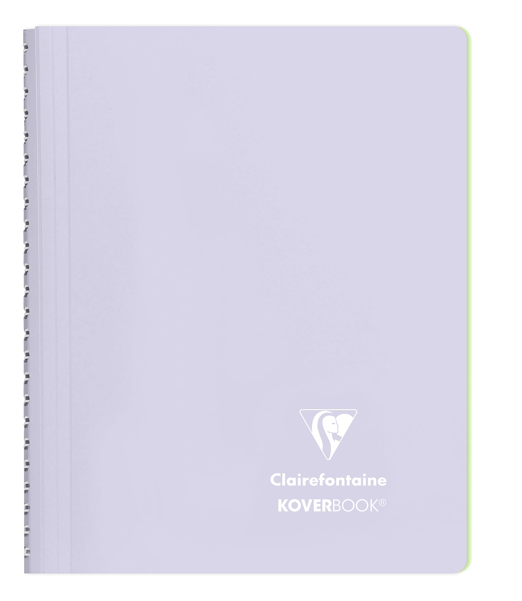 Clairefontaine 366781C 5 Spiralhefte Koverbook A5 80 Blatt liniert sortiert