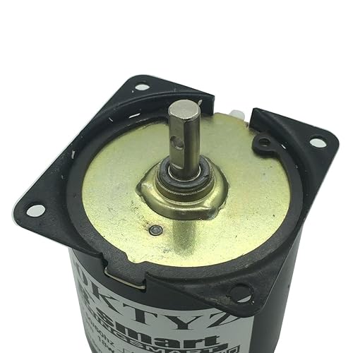 Miniatura 5 de Bringsmart 60ktyz 2.5rpm 110V AC Motor de baja velocidad Mini caja de cambios Motor eléctrico Barbacoa de alto par motor de engranaje de 110V Motor