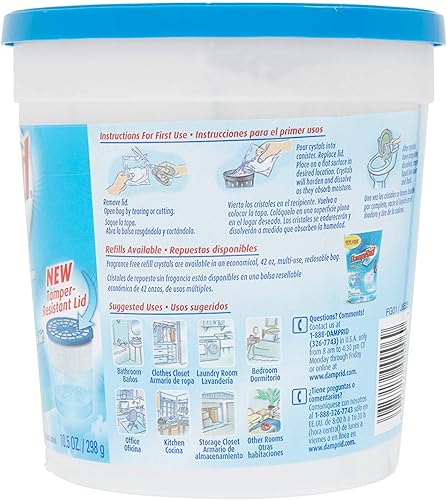 Miniatura 4 de Damp Rid FG01K DampRidTM - Actualizador de habitación (paquete de 6)