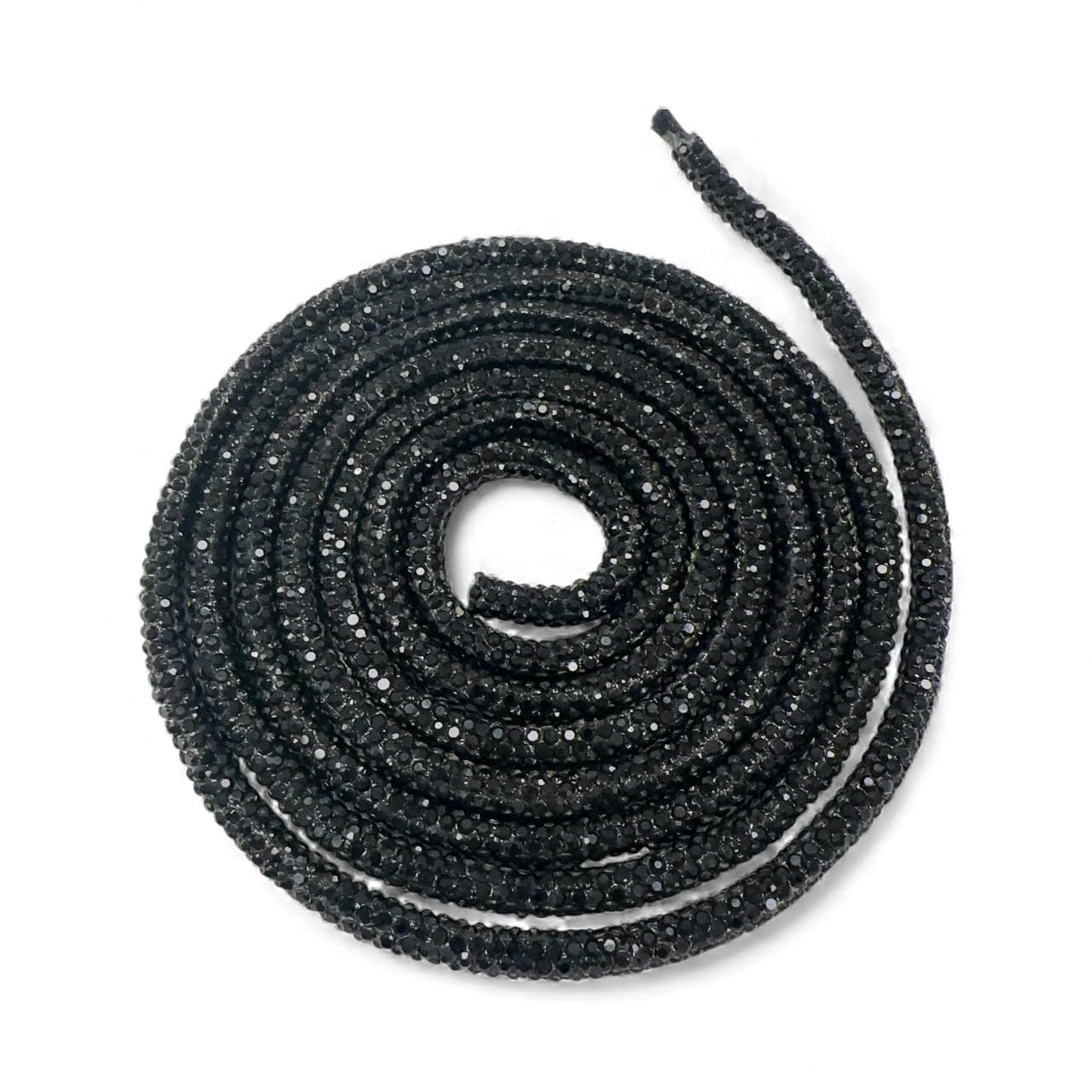 Cordon strass en silicone 4 mm pour personnaliser vos sacs à faire soi-même à la maison