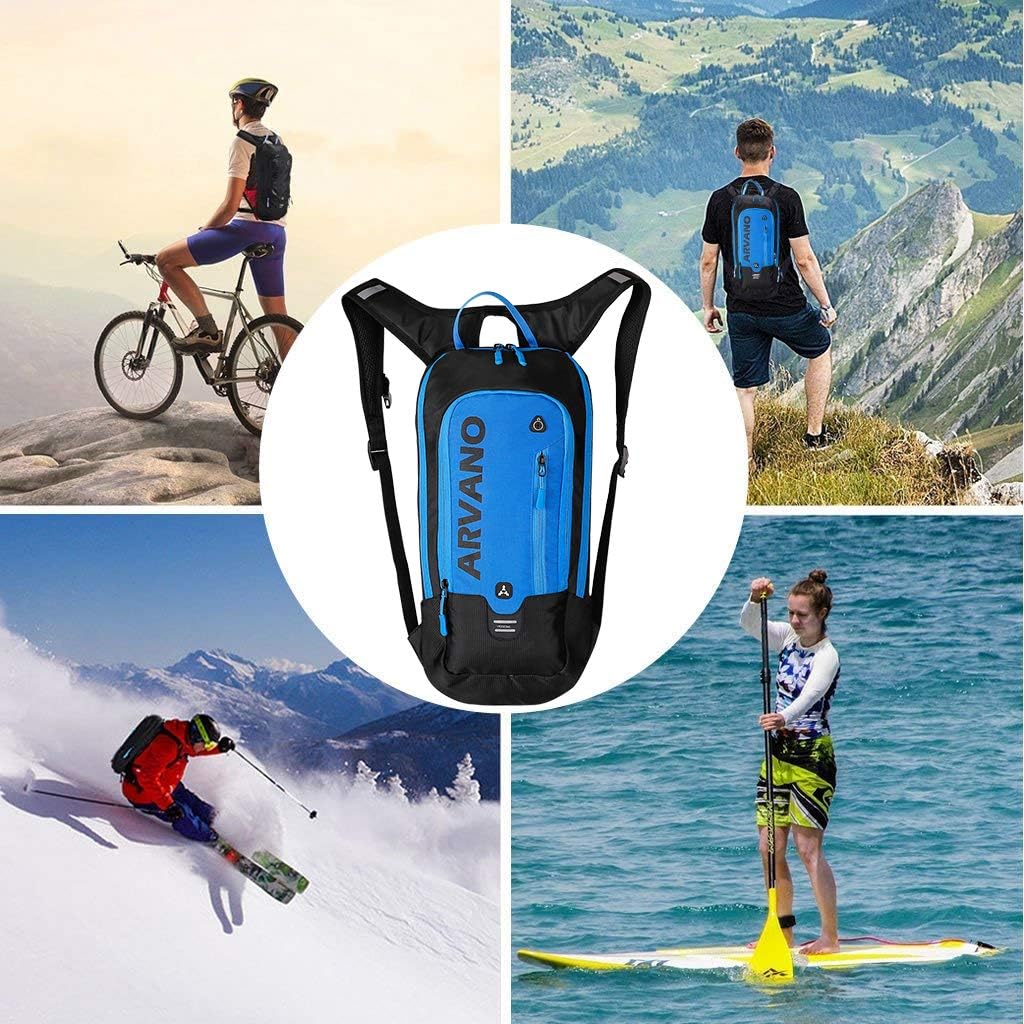 Bike Backpack Small Mountain Biking Backpack Lightweight 6l Daypack - MTB Cycling,Hiking,Skiing,Snow Bicycle,Snowboard | Lightweight, Daypack, MTB Cycling, Hiking, Skiing, Snow Bicycle
