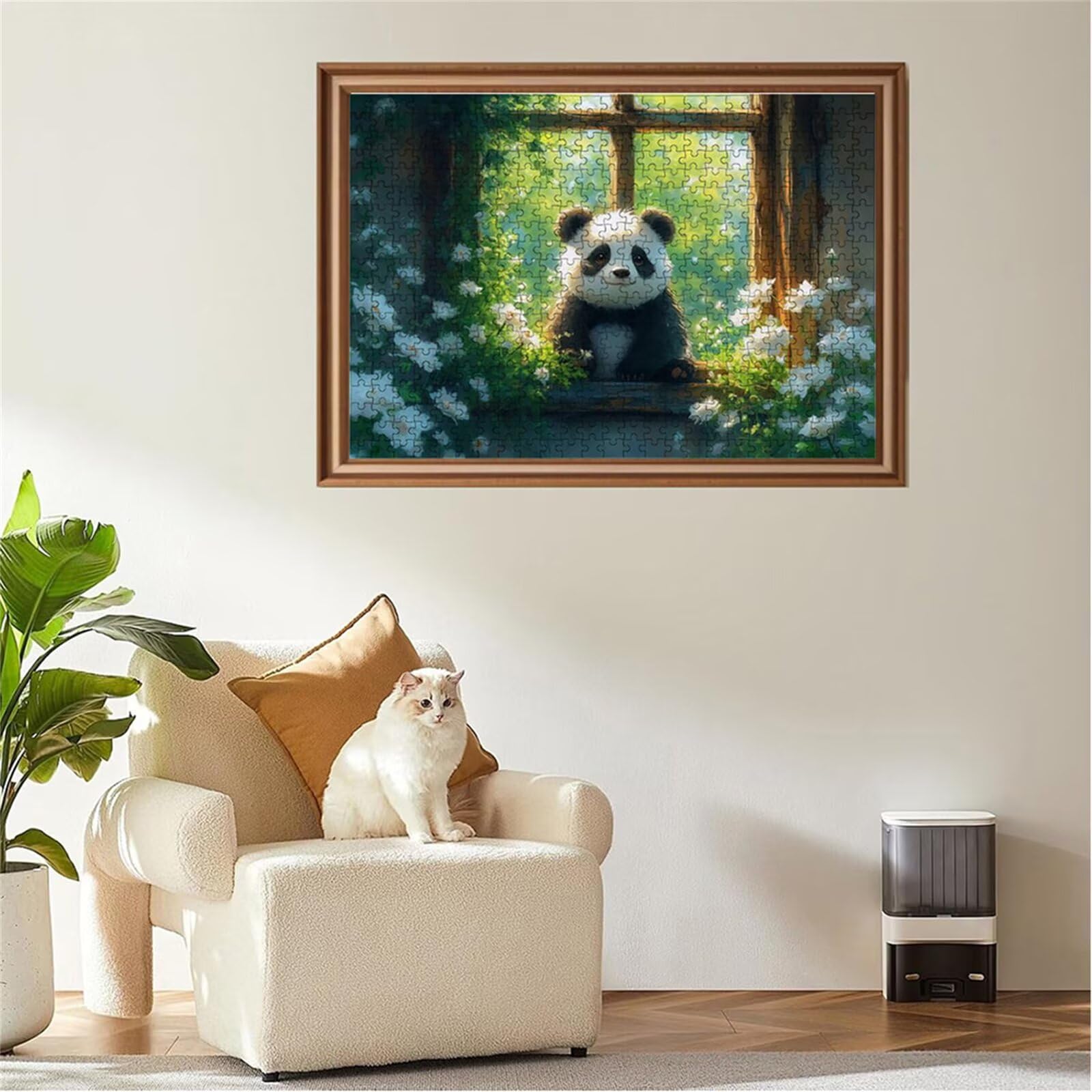 puzzle 1000 sztuk puzzle kwiat puzzle panda drewno klasyczne dla dorosłych gra wyzwanie idealnie pasują między nimi literami z tyłu Wysokiej jakości puzzle dla dzieci i dorosłych wiek 14 lat Q-9