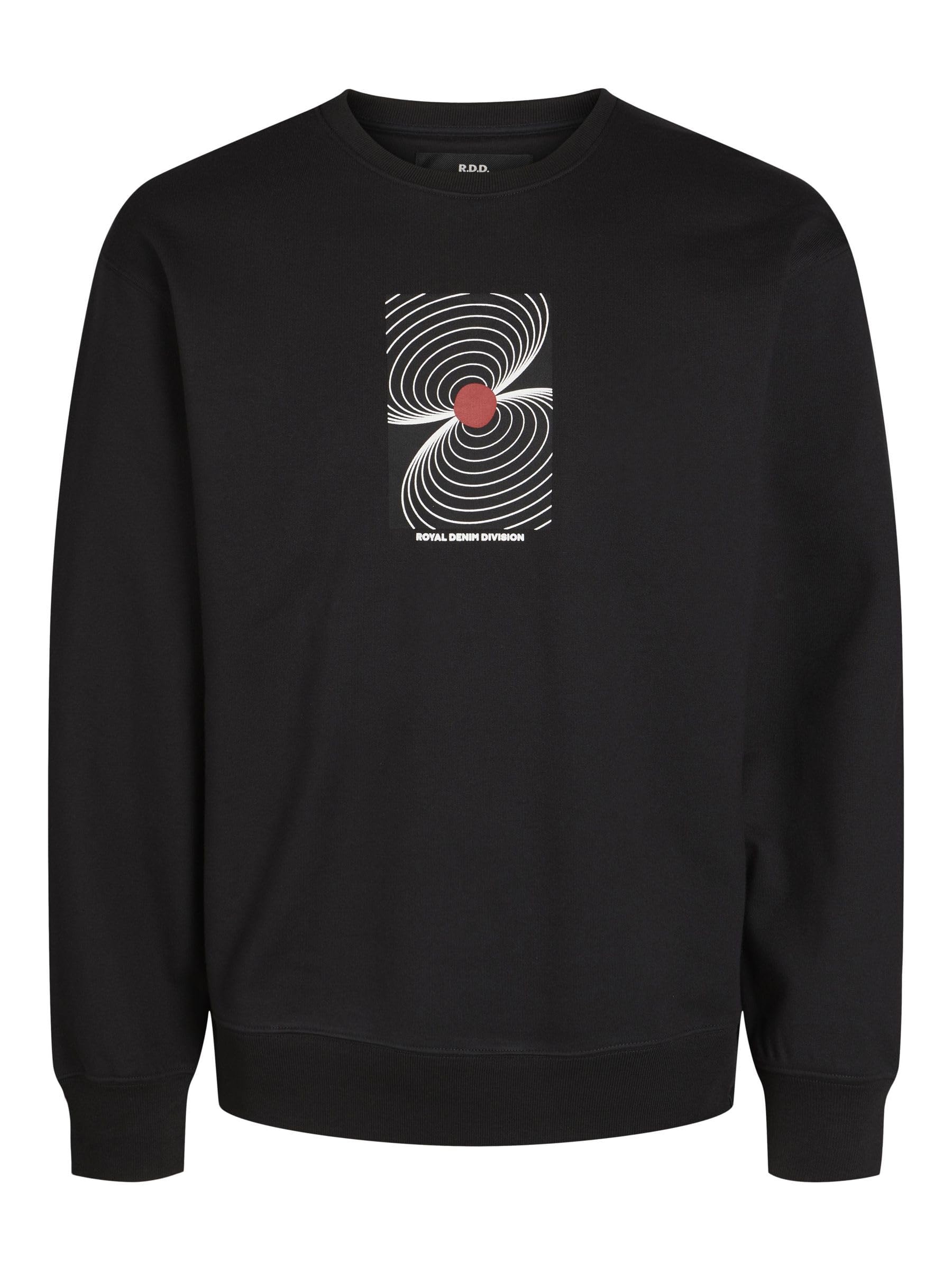 Sweat-shirt imprimé JACK & JONES RDD au graphisme moderne unique - 8