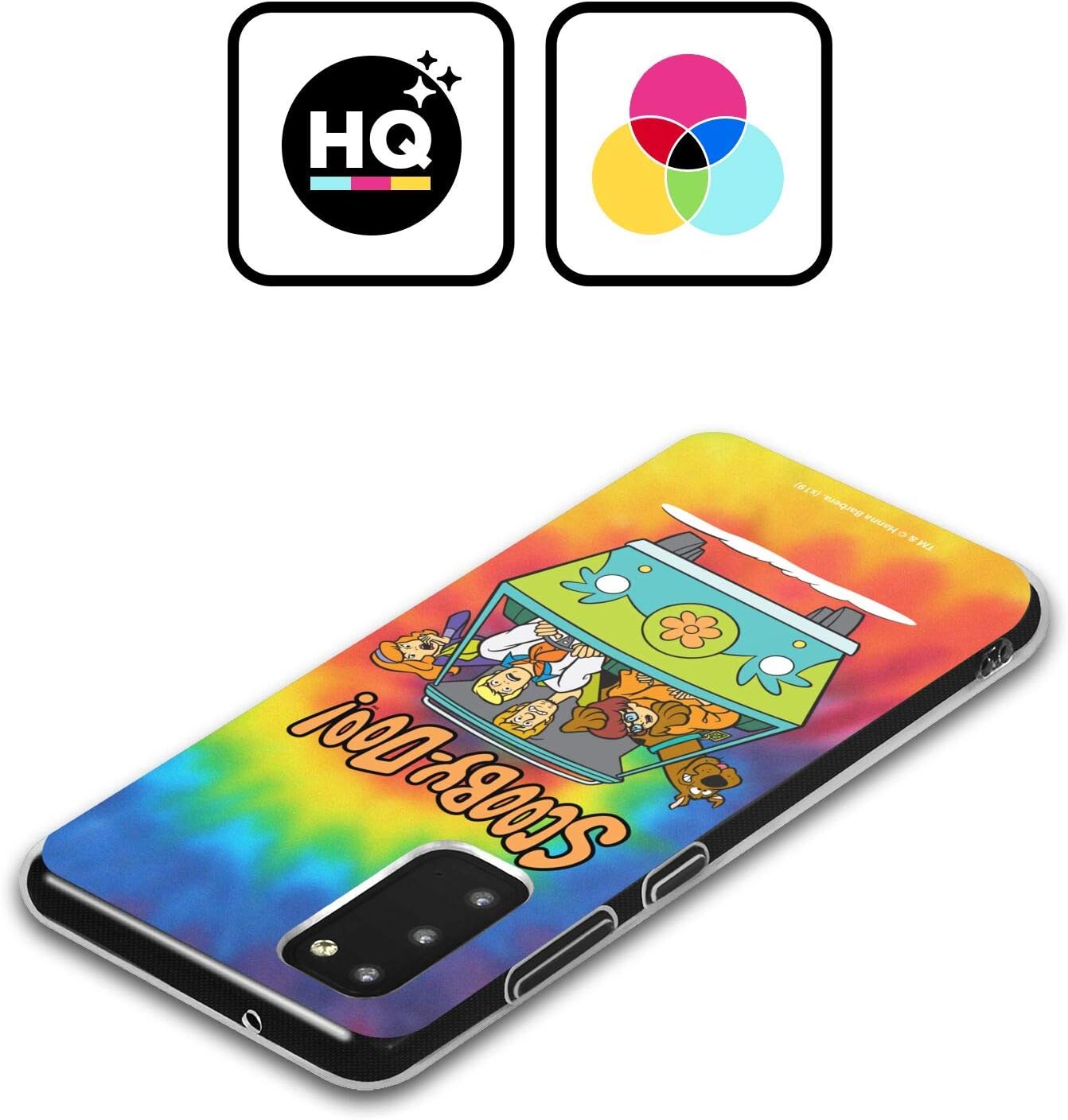 Head Case Designs Officially Licensed Scooby-Doo Tie Dye Mystery Inc. Soft Gel Case Compatible with Samsung Galaxy S21 Ultra 5G