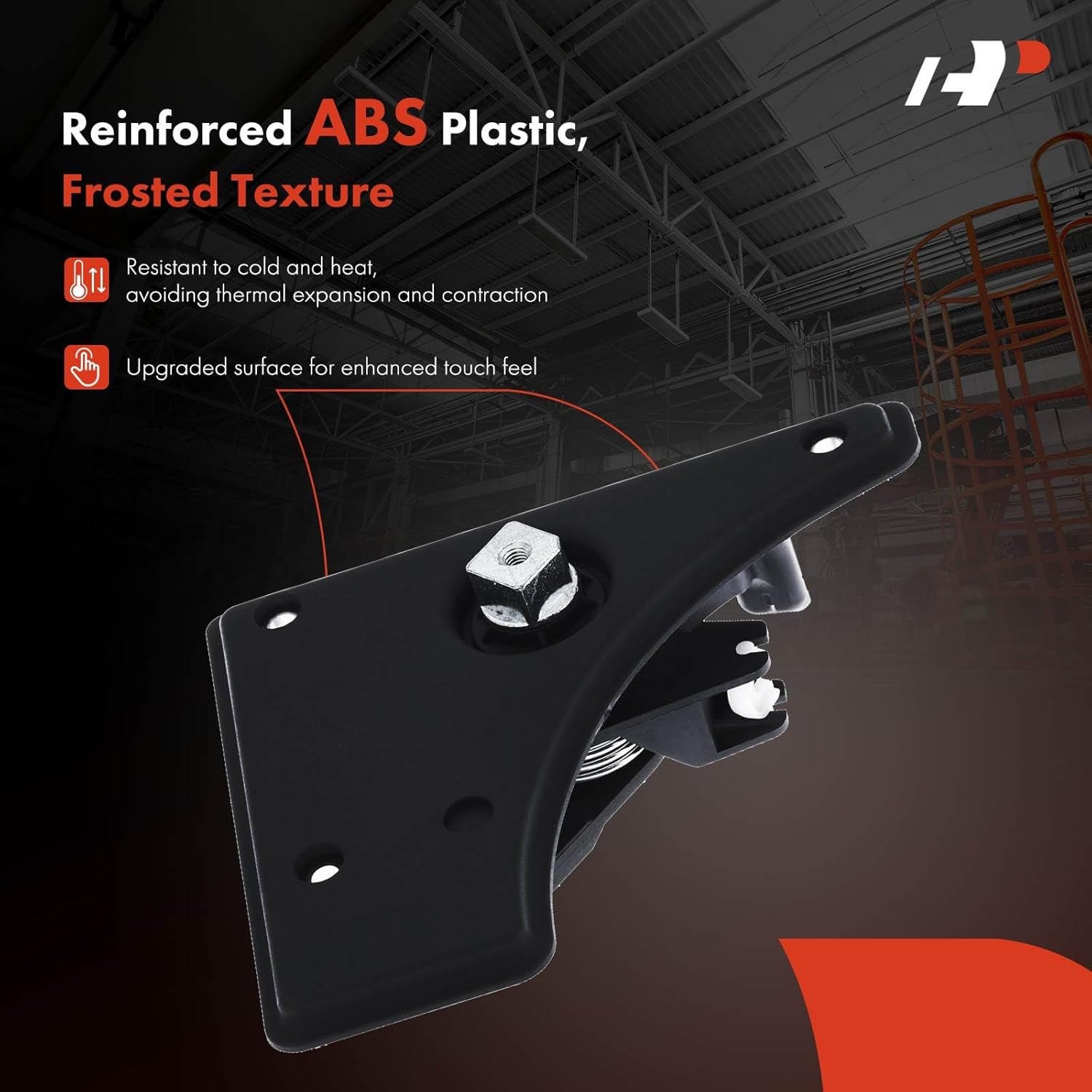 A-Premium Right Passenger Side Interior Sliding Door Handle Bezel Compatible with Ram ProMaster 1500, ProMaster 2500, ProMaster 3500, 2014-2021, Black, Replace# 72641T2AC71