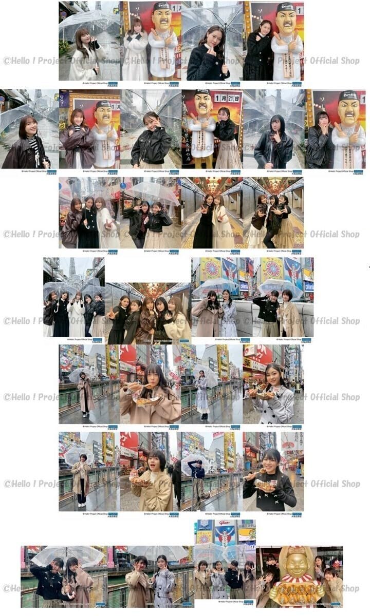 Amazon.co.jp: 河西結心 八木栞 福田真琳 豫風瑠乃ハロプロショップ
