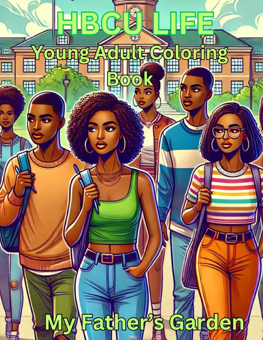 HBCU Life Coloring Book (HBCU and Black Excellence)