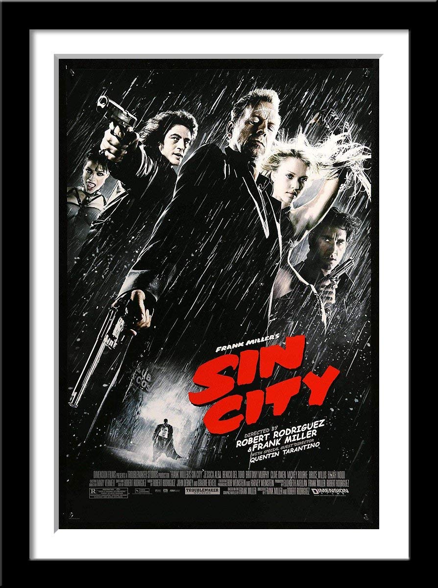 Tallenge -Sin City - Robert Rodriguez Hollywood Movie Poster