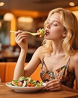 Vista 3 de YOUBET 50 tenedores de plástico dorado – Tenedores de plástico resistentes – cubiertos desechables dorados sólidos y duraderos para fiestas, picnic