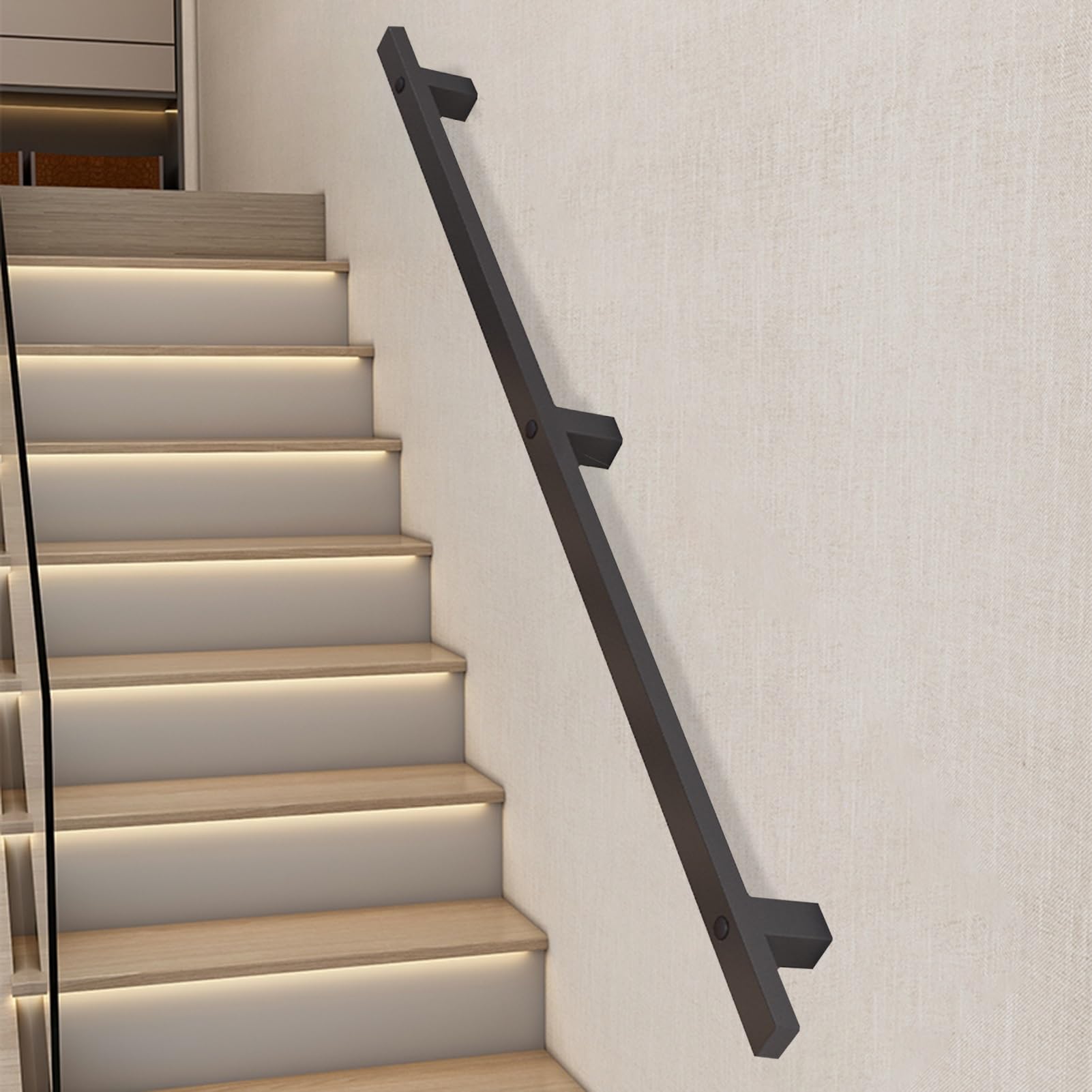 Rampe d'escalier pour personnes âgées et à mobilité réduite 350cm