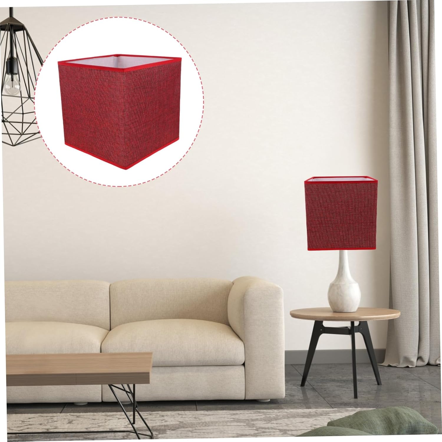 Alipis Replaceable Lamp Shade Softening Light Cover for Table and Floor Lamps and Design for Living Room and Bedroom Decor Shape