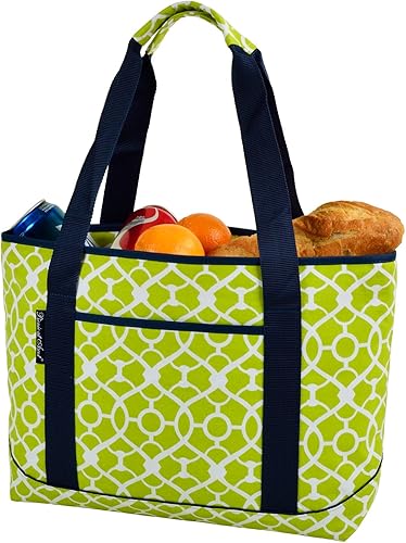 Miniatura 5 de Picnic at Ascot Bolsa térmica grande con aislamiento de moda, 24 latas, diseñada y aprobada por calidad en los Estados Unidos