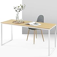 Zinus Jennifer Tavolo Scrivania 160 x 61x 74 cm - Scrivania Ufficio Multiuso in Metallo e Legno
