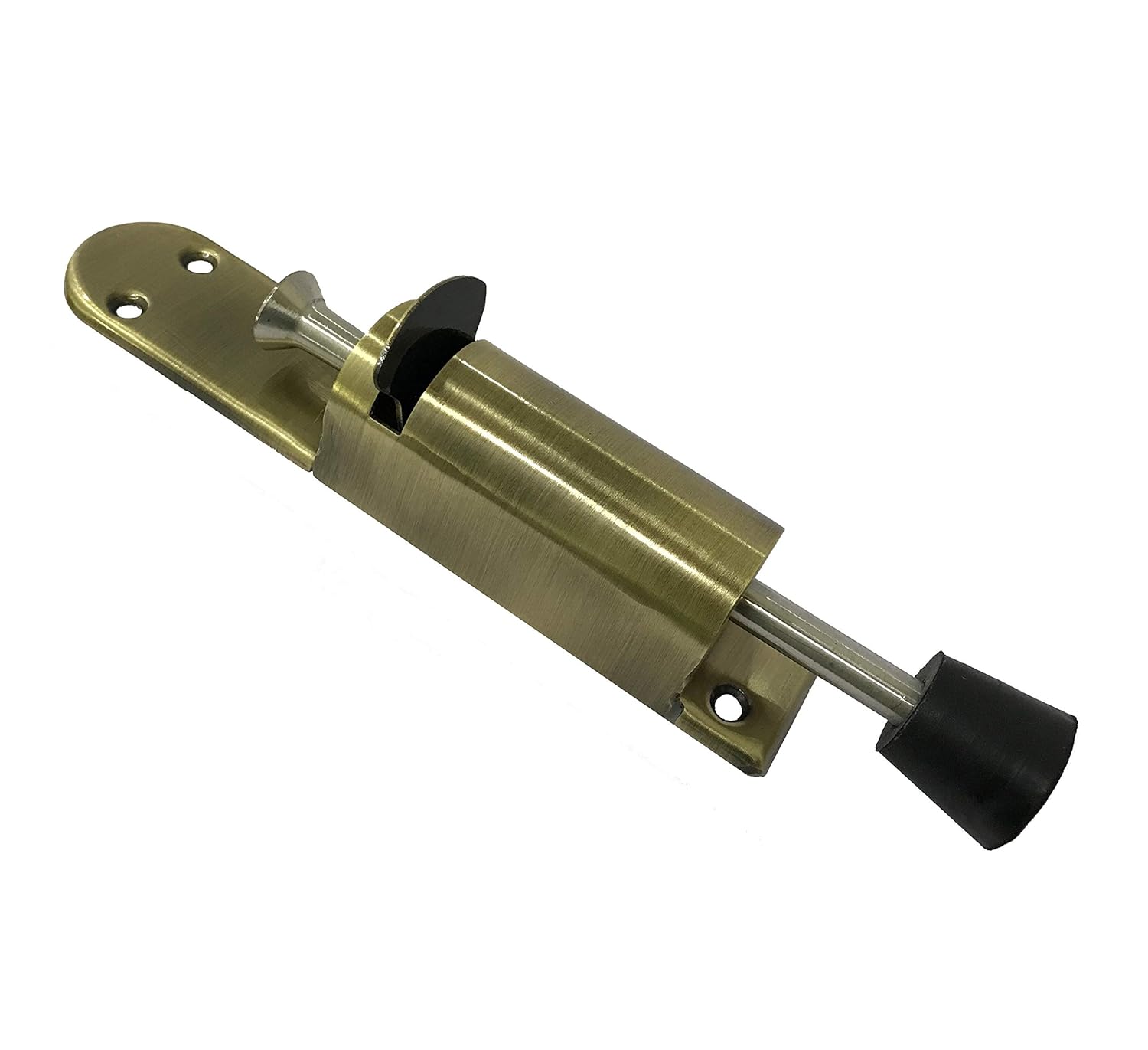 MADHULI® Antique Brass Finish Foot Operated Door Stop, Door Stopper