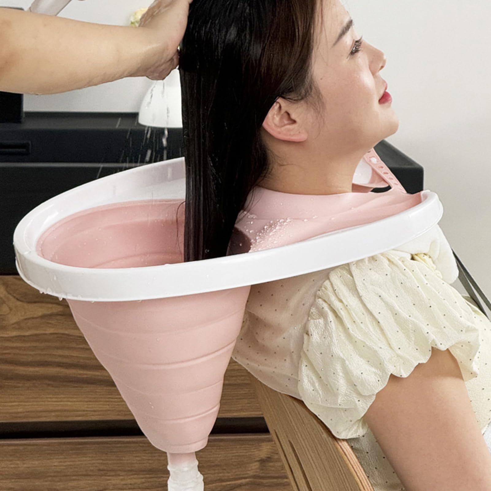 Faltbares Haarwaschbecken, tragbares Shampoo -Becken Mobile Shampoo | Haarwaschwerkzeug mit Aufbewahrungstasche bewegbares Reinigungsprodukt für schwangere