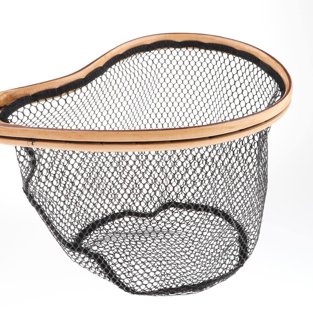 Épuisette de Pêche Filet Pliant Rétractable Silicone Souple et Manche Aluminium Télescopique Système Adaptée Pêche Loisirs