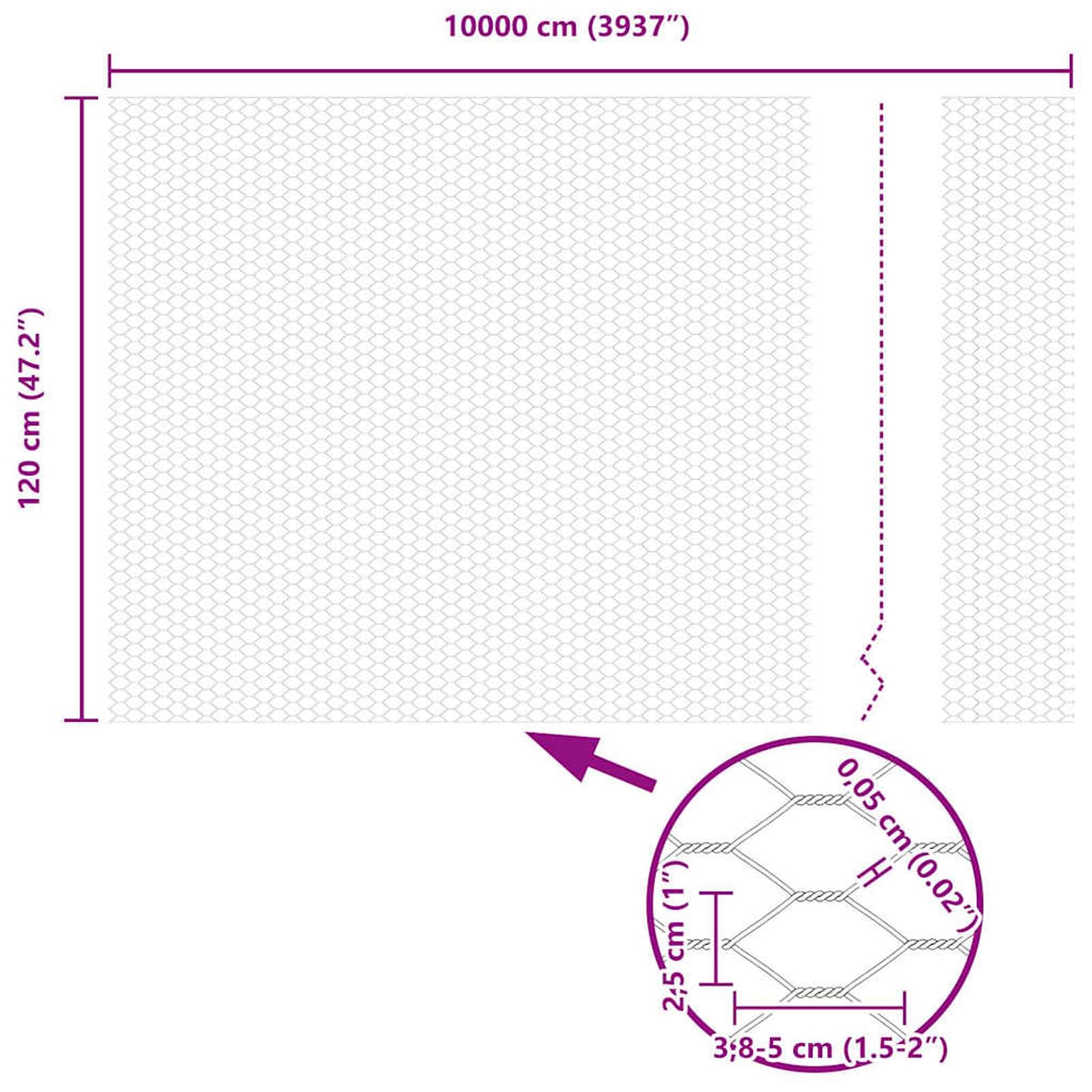 Słupki ogrodzeniowe ze stali, srebrne, 10000 x 3,2 x 120 cm, 44 sztuki – odporne na promieniowanie UV, wytrzymałe, łatwe w montażu, do użytku na zewnątrz