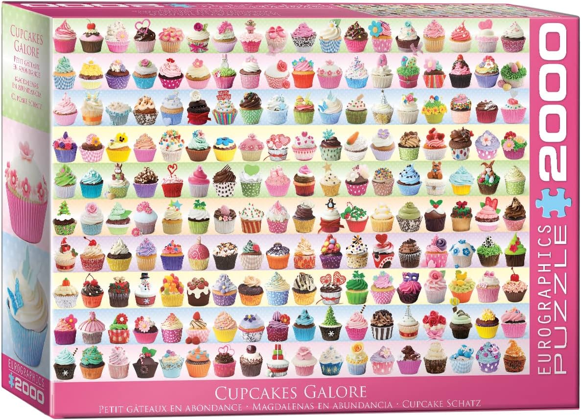EuroGraphics Cupcakes Galore Puzzle (2000-Piece) (8220-0629)