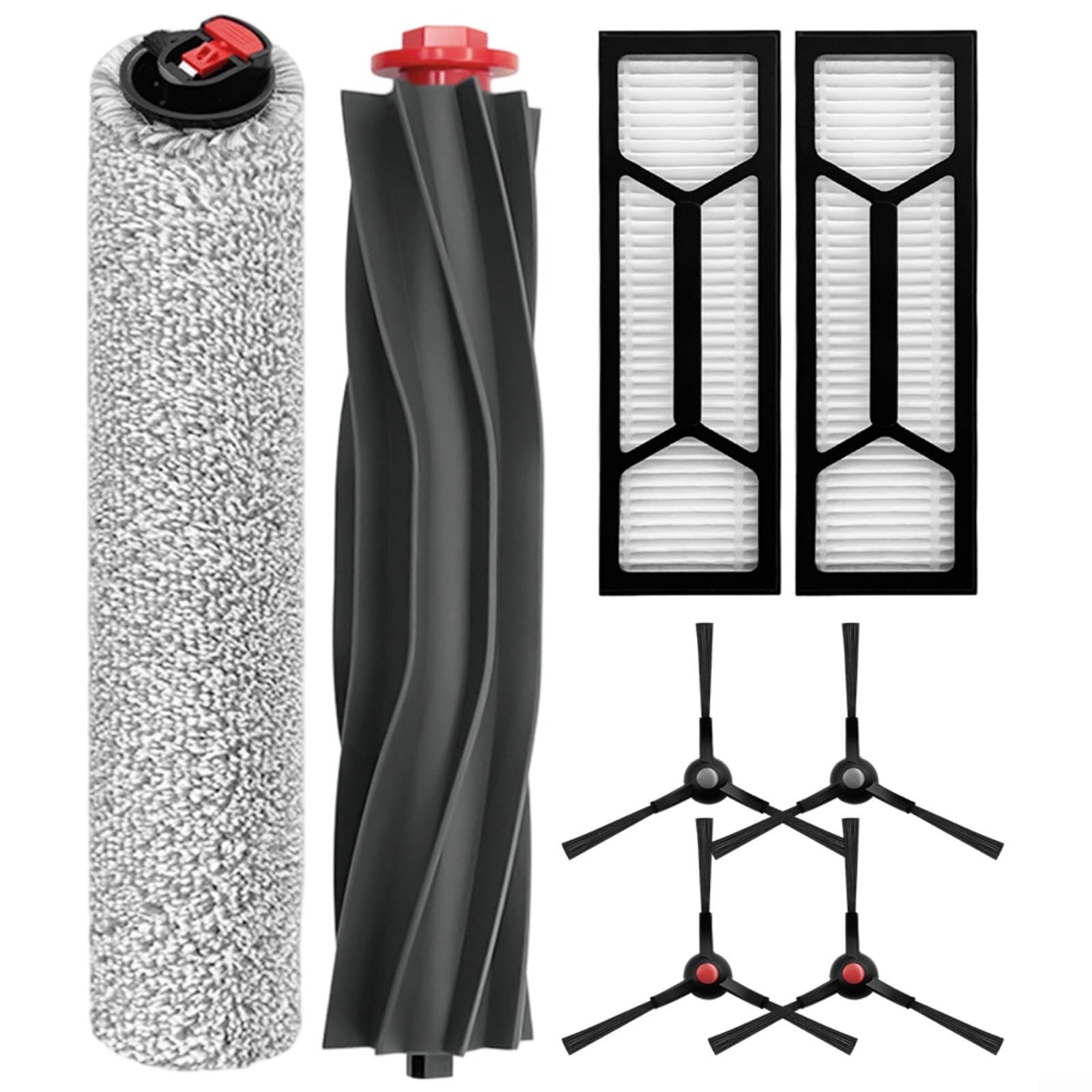 CWOQOCW Replacement Parts Kit For Eufy S1 Pro/S1 Vacuum Cleaner, Main Brush, Side Brushes, Filters, Rolling Mop Set