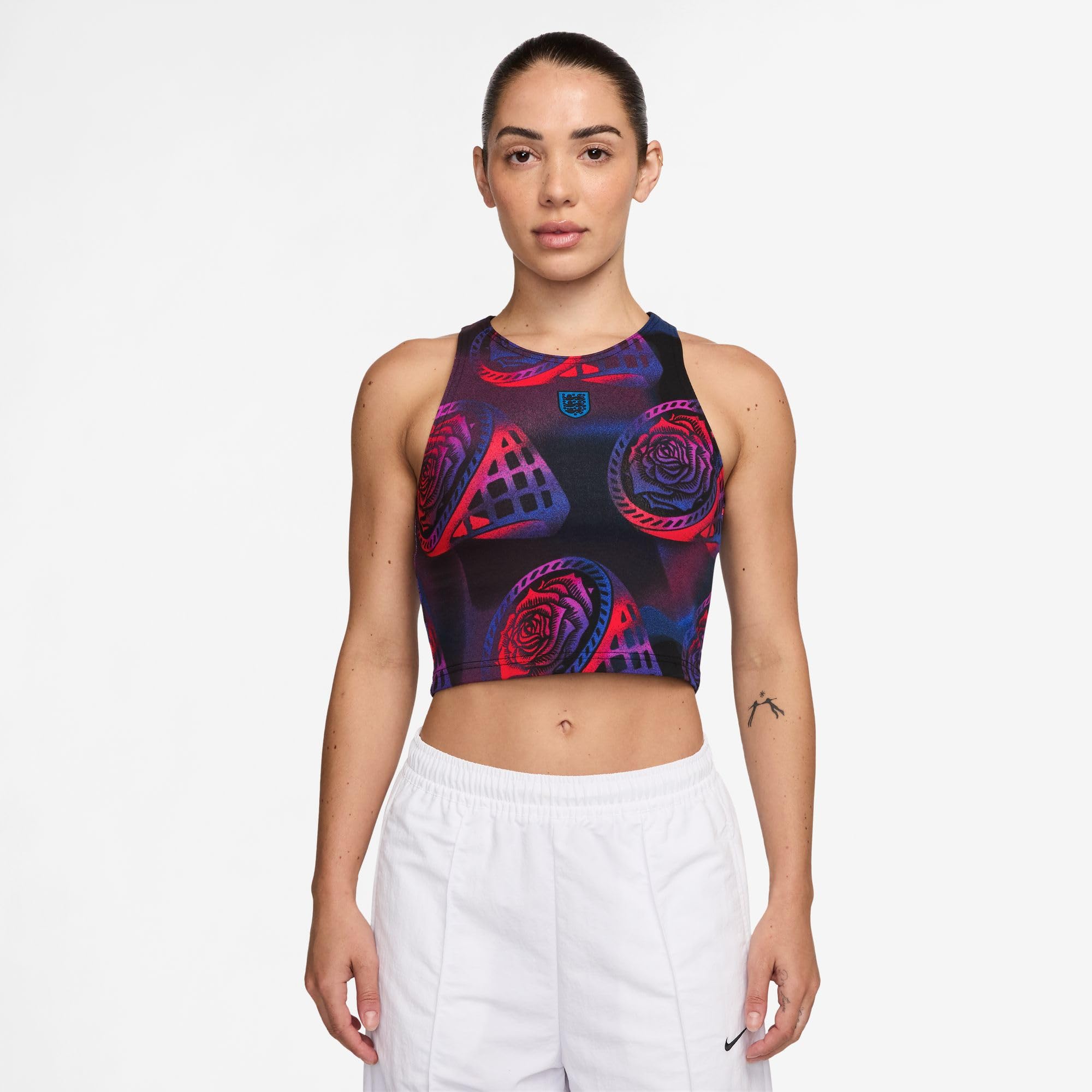 Inghilterra Nike HF5141 - Canotta da Calcio da Donna