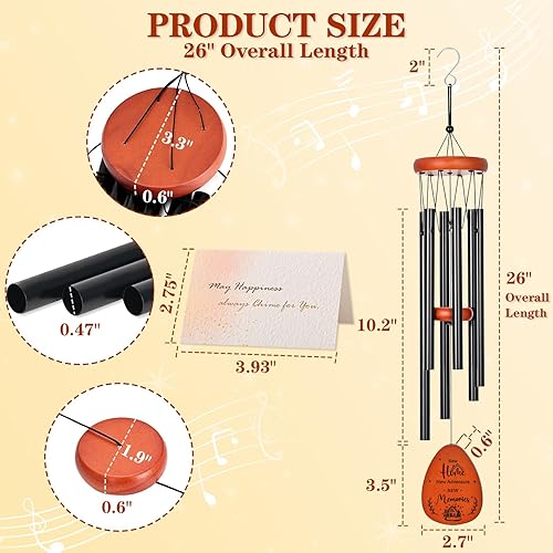 Miniatura 3 de Regalos de inauguración de la casa, regalos de inauguración de la casa, campanilla de viento, inauguración de la casa 2025, ideas de regalo de