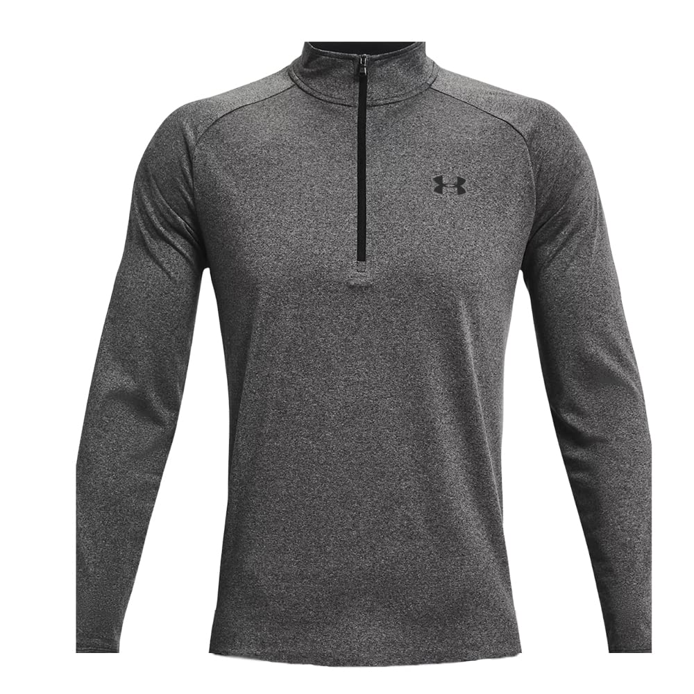 Amazon | [アンダーアーマー] メンズ ハーフジップ シャツ ロングtee