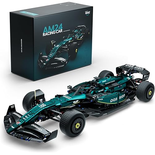 Nifeliz AM24 Formula 1 Racing Car Building Set, 1:8 Scale Collectible Set for Adults, Authentically Detailed Build and Display Model for Home or Office Décor (2351PCS, NF10279)