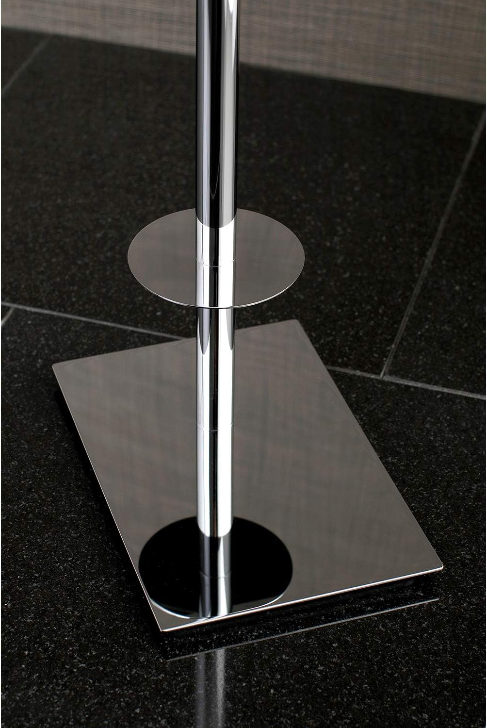 Kingston Brass CC8001 Claremont Freestanding Toilet Paper Stand, Polished Chrome, 21/13/16 inch Length