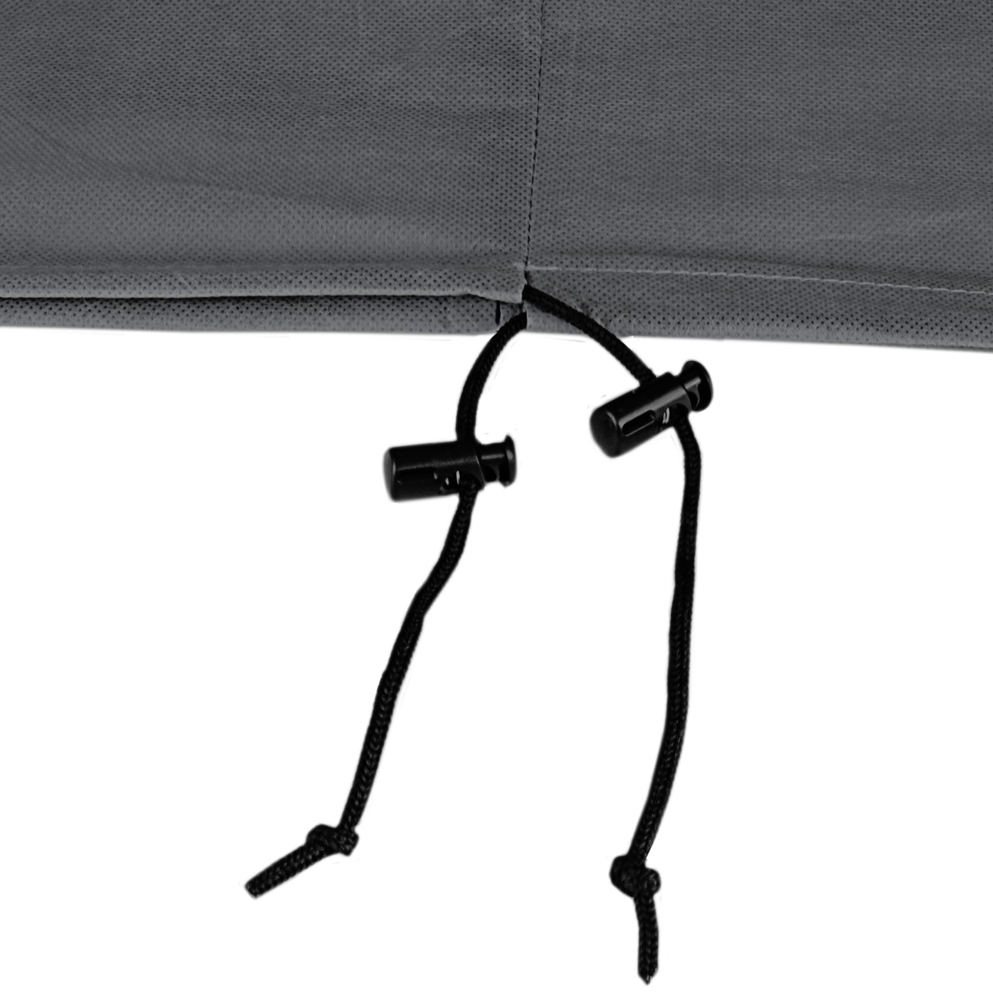 Windhager Zimowa dekoracyjna osłona z włókniny Protect XL, ochrona przed zimnem, mrozem, włóknina ogrodowa, z motywem jelenia, rozmiar XL, 1,1 x 1,1 m, antracyt, 07396