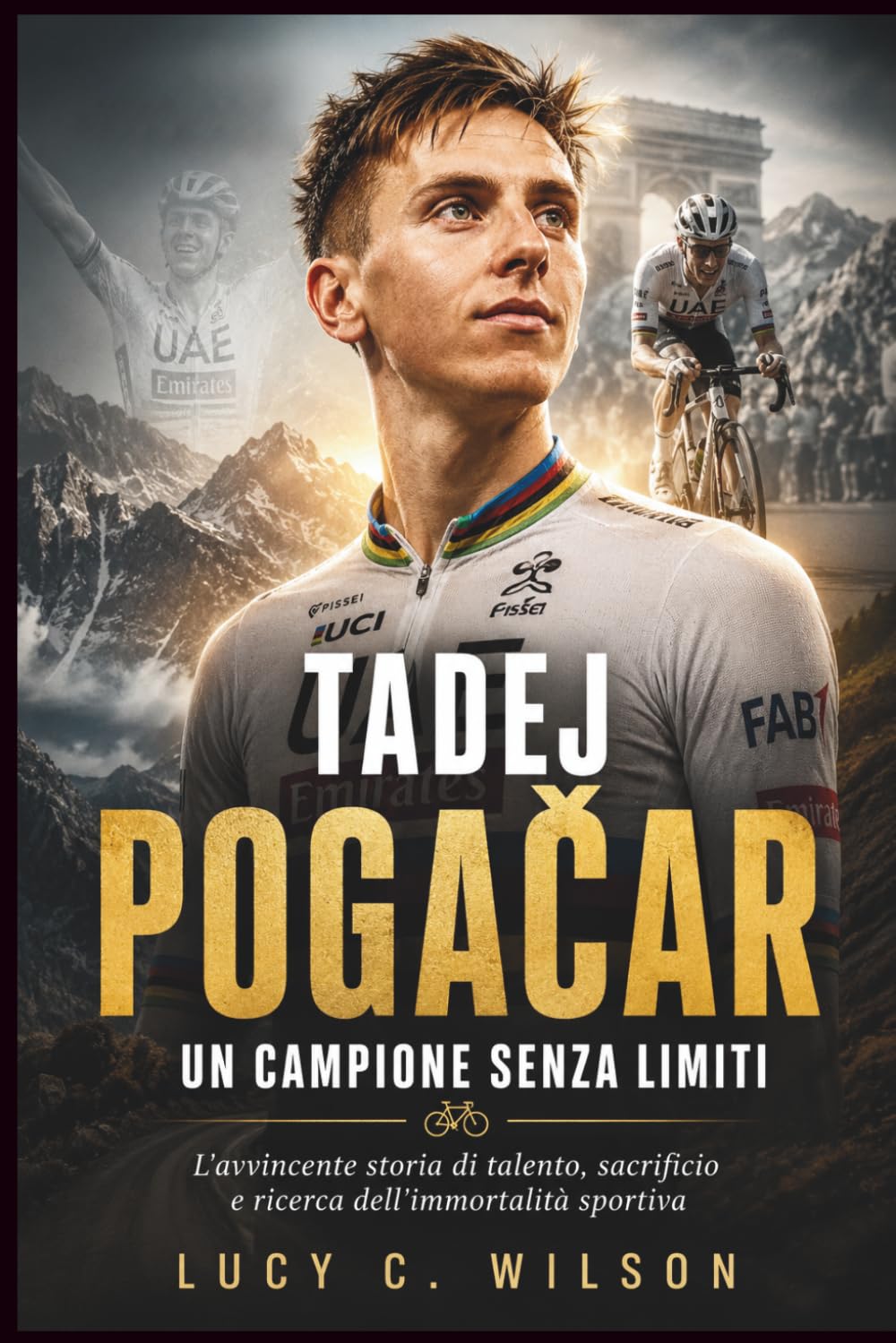 Tadej Pogačar: Un Campione Senza Limiti: L'avvincente storia di talento, sacrificio e ricerca dell'immortalità sportiva