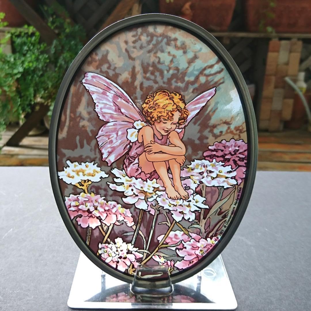 新品メアリーバーカー ステンドグラスCandytuftFairyグラスマスターズ メアリーバーカー ステンドグラスCandytuftFairyグラス