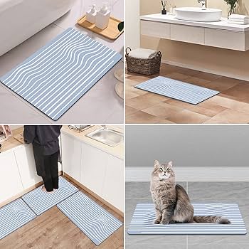 珪藻土バスマット - 吸水速乾・柔らかい肌触り・滑り止め Amazon | 珪藻土バスマット ソフト 珪藻土マット 柔らかい 速乾