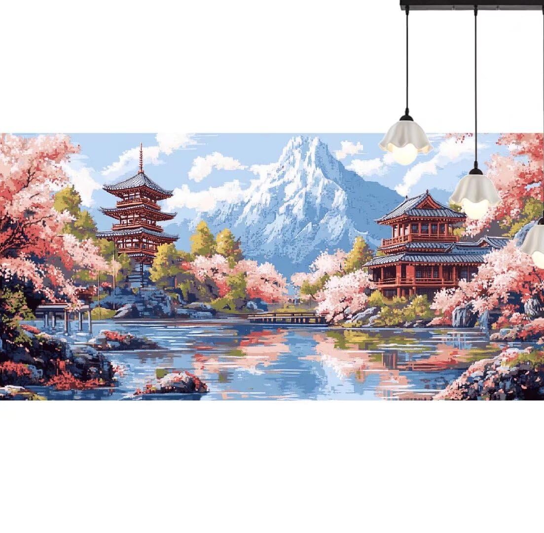Amazon.com: Japan Diamond Art Kits for Adults, Landscape Diamond