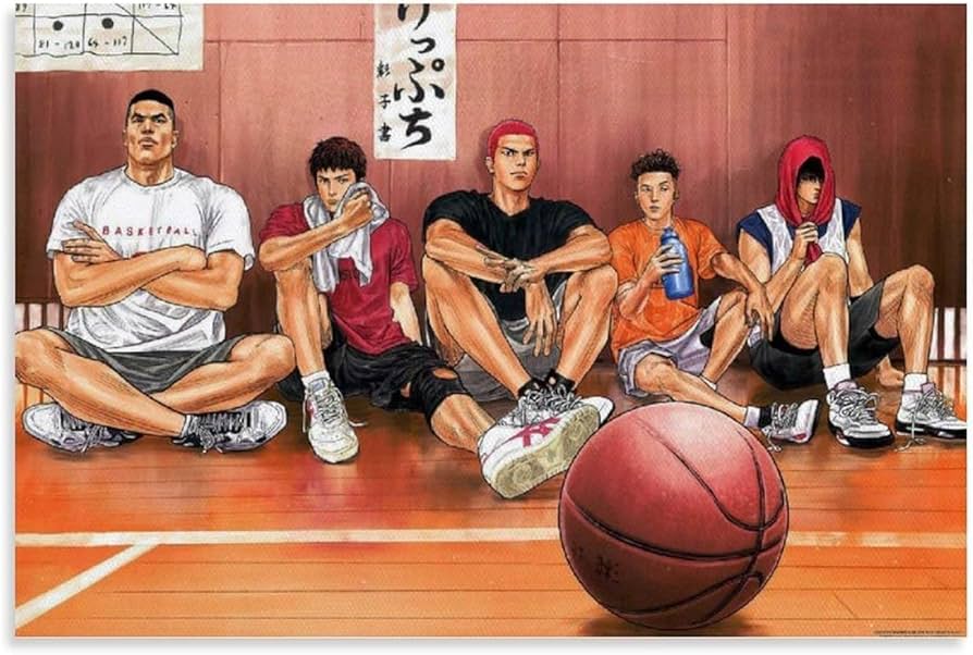Amazon.co.jp: スラムダンク ポスターアートパネル 壁の絵 壁掛け