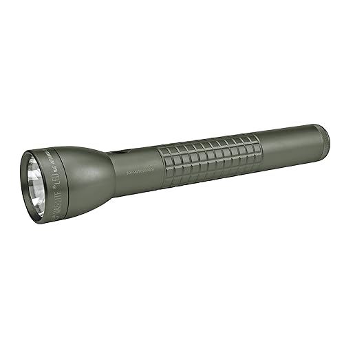 Maglite ML300LX-S3RI6 LED 3-Cell D Flashlight, Foliage Green